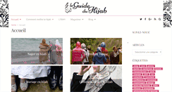 Desktop Screenshot of leguideduhijab.com